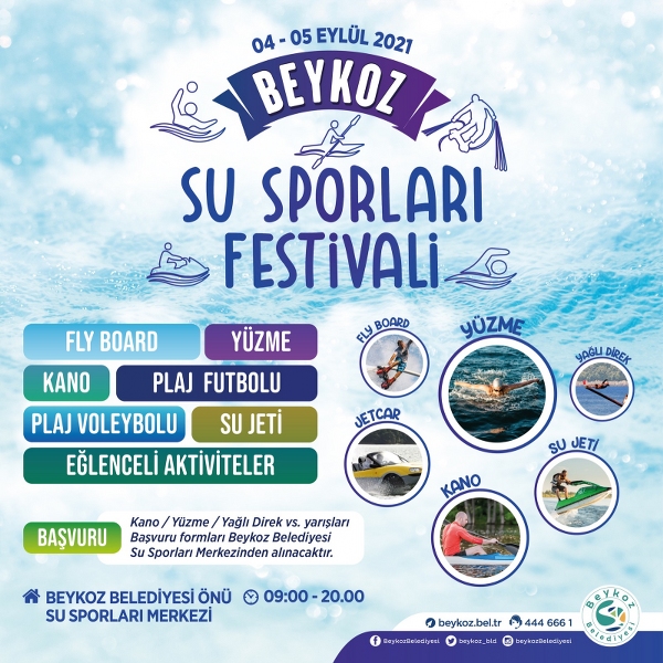 Beykoz’da Su Sporları Festivali Heyecanı Yaşanacak